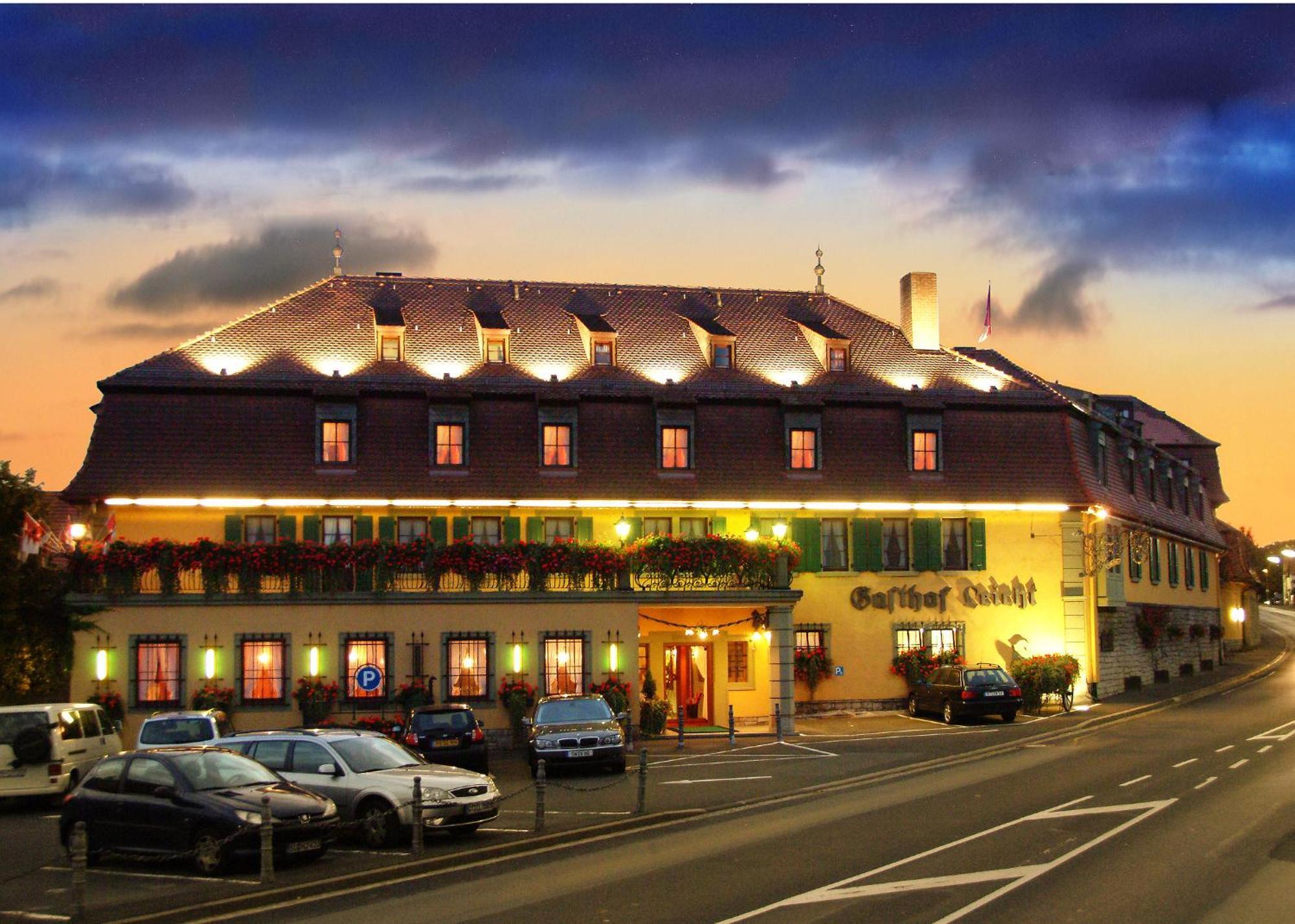 Hotel Leicht Biebelried Экстерьер фото